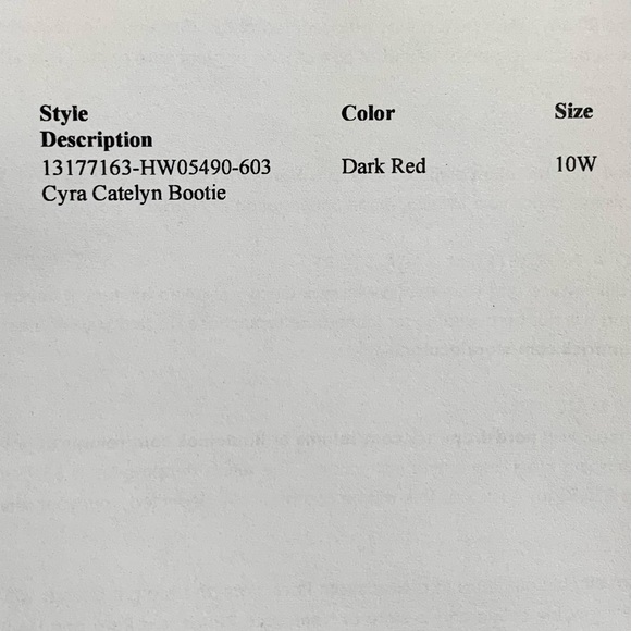 Hush Puppies Red Suede Ankle Boots Size 10 Wide - Style CYRA CATELYN - Picture 11 of 11